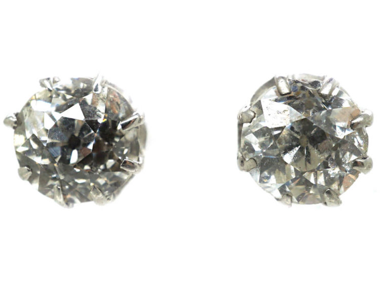 Diamond Stud Earrings