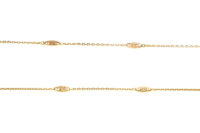 Art Nouveau 18ct Gold Chain