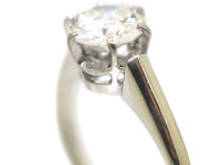 18ct White Gold Diamond Solitaire Ring
