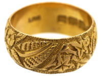 Victorian 18ct Gold Wedding Band