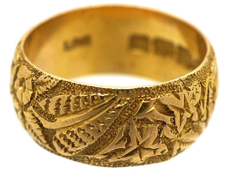 Victorian 18ct Gold Wedding Band