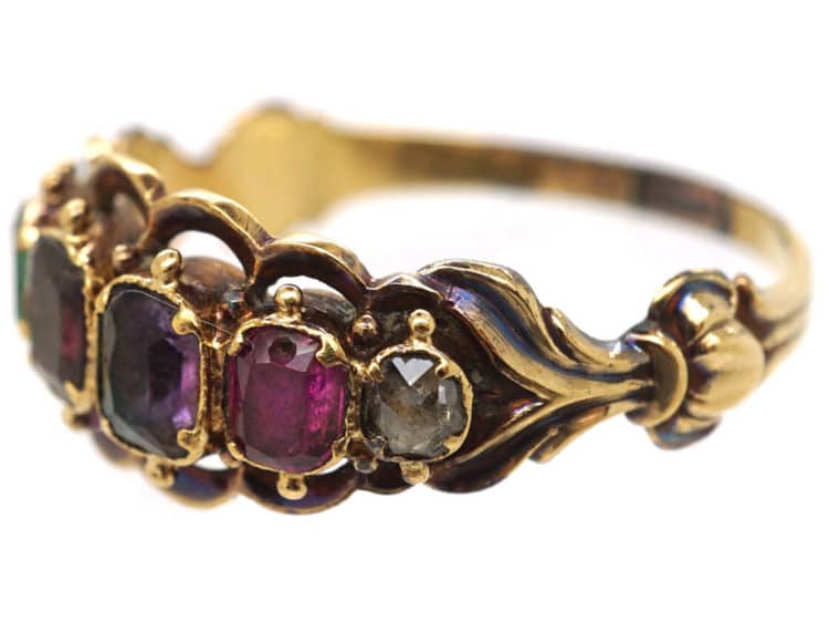 Regency 15ct Gold Regard Ring