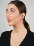 Edwardian 15ct Gold & Platinum, Diamond & Pearl Drop Earrings