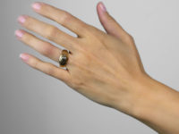 15ct Gold & Rose Diamond Ring Dated 1842