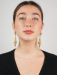 Georgian 18ct Gold Long Drop Earrings