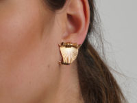 Cartier 14ct Gold Earrings by George Schuler