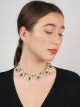 Theodor Farhner Silver Gilt & Marcasite Necklace