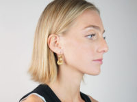 Victorian 15ct Gold Triple Hoop Earrings