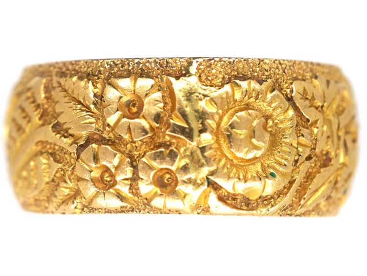 Victorian 18ct Gold Wedding Band