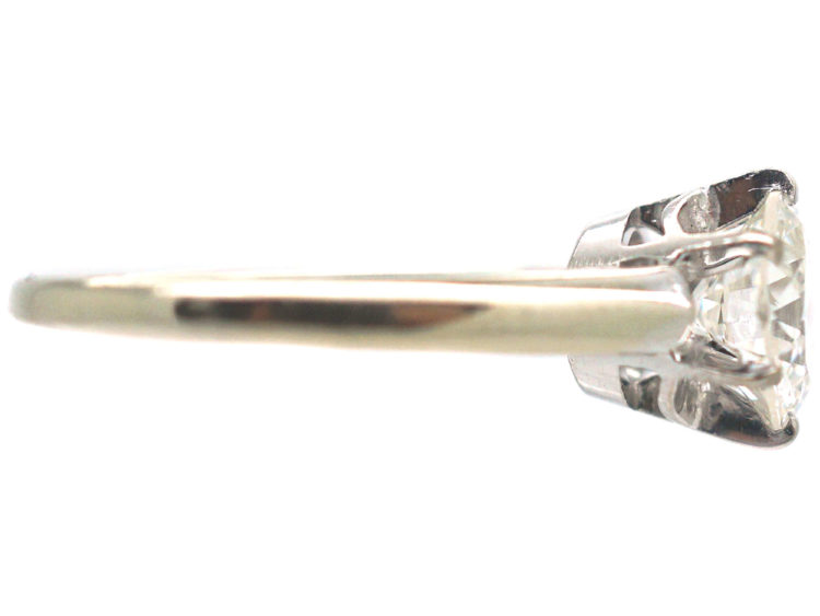 18ct White Gold Diamond Solitaire Ring