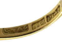 Late Edwardian 18ct Gold & Platinum, Diamond Triple Row Pave Set Cluster Ring