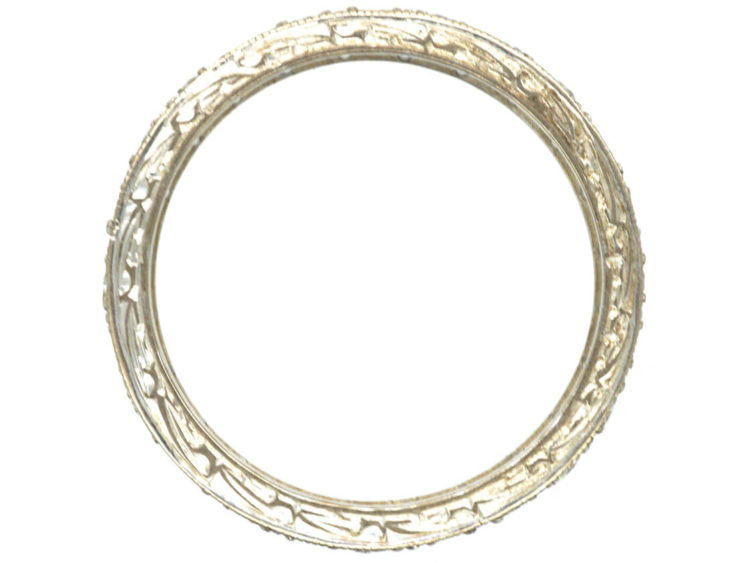 18ct White Gold & Diamond Eternity Ring