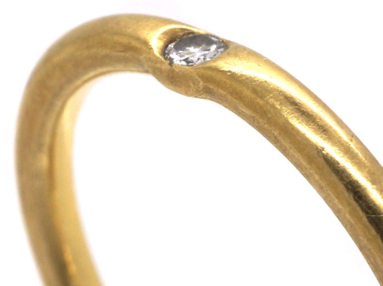 18ct Gold & Diamond Wedding Ring