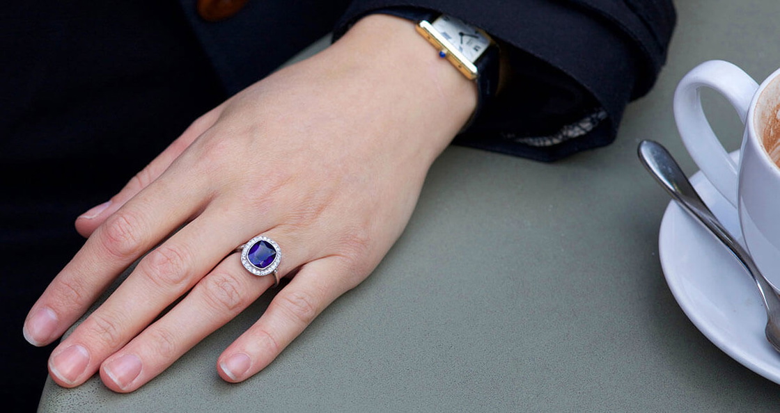 Sapphire ring