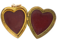 9ct Back & Front Heart Locket