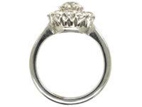 18ct White Gold Diamond Cluster Ring