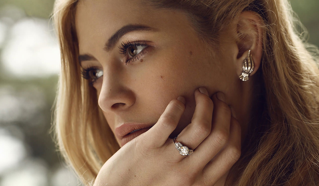 Antique diamond jewellery