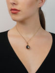 Victorian 15ct Gold Oval Onyx Locket