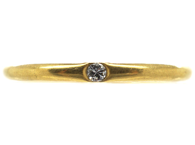 18ct Gold & Diamond Wedding Ring