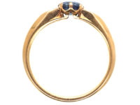 Edwardian 18ct Gold, Sapphire & Diamond Ring