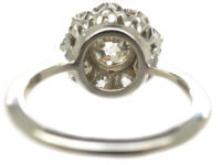 18ct White Gold Diamond Cluster Ring