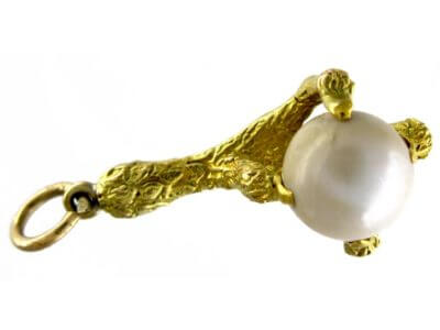 Antique jewellery birds claw