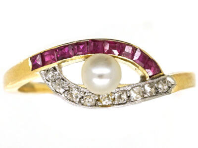 Antique jewellery eye
