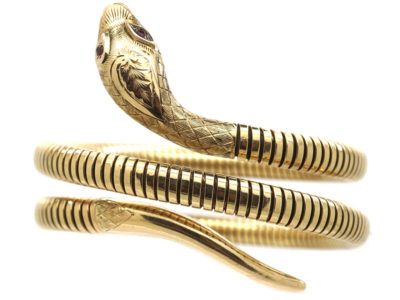 9ct Gold Snake Bangle 9ct Gold Snake Bangle