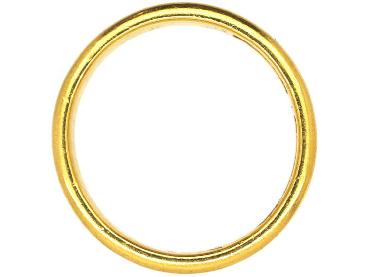 Edwardian 22ct Gold Wedding Band