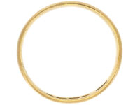 Victorian 22ct Gold Wide Wedding Band