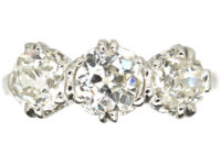 18ct Gold Three Stone Diamond Ring