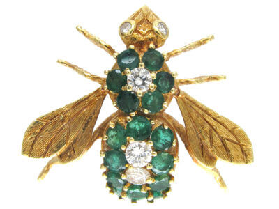Antique jewellery bee