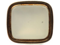 Regency Two Colour Gold Seal set with Turquoise for Forget Me Not