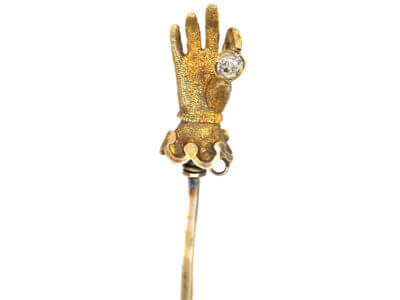 Antique jewellery hand
