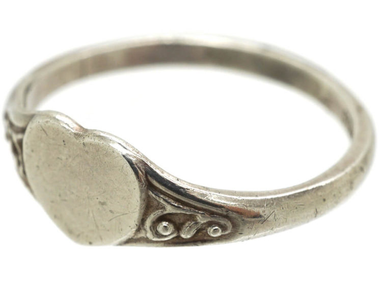 Silver Heart Ring