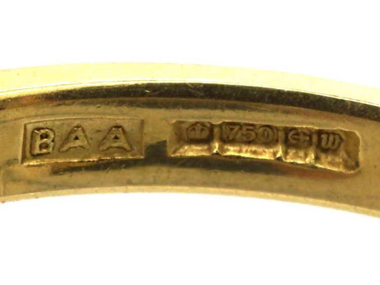 18ct Gold Three Stone Diamond Ring