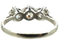 18ct Gold Three Stone Diamond Ring