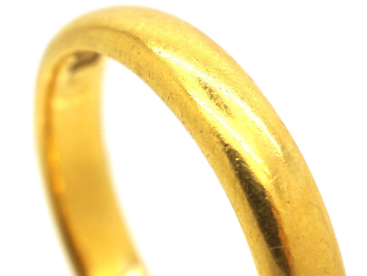 Edwardian 22ct Gold Wedding Band
