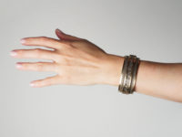 Victorian 15ct Gold Wide Bangle