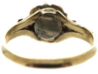 Regency 15ct Gold Forget Me Not Ring set with Turquoise & Ruby