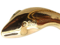9ct Gold Snake Bangle