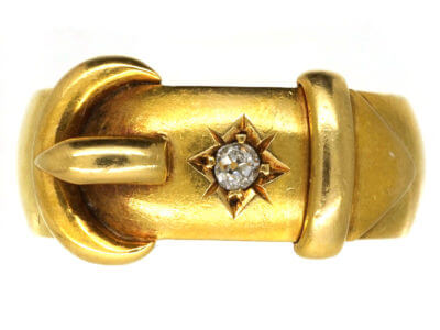 Antique jewellery buckle