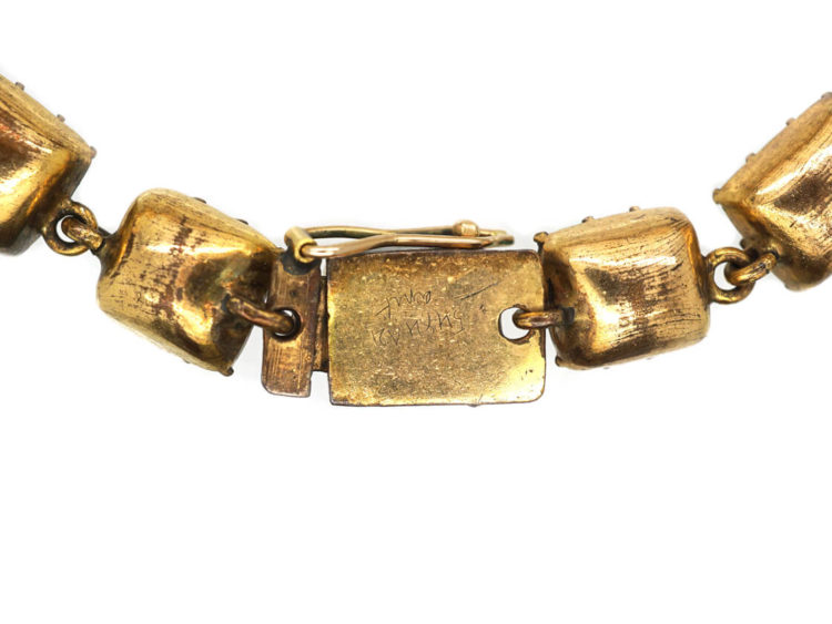 Georgian Green Paste Bracelet