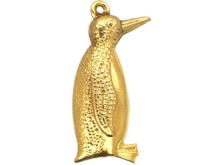 9ct Gold Penguin Charm