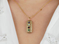Georgian 15ct Gold Locket Spelling Love
