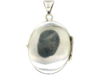 Siver Oval Locket
