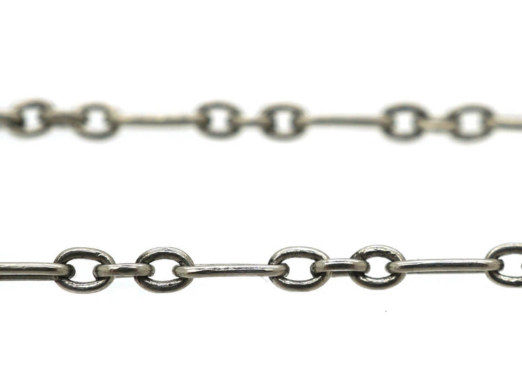 Edwardian Platinum Chain with 15ct Gold Clasp