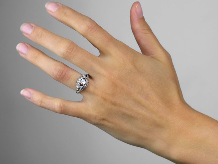 Art Deco Platinum & Diamond Ring