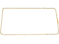 Edwardian 9ct Gold & Natural Pearls Chain