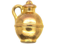 9ct Gold Flagon Charm